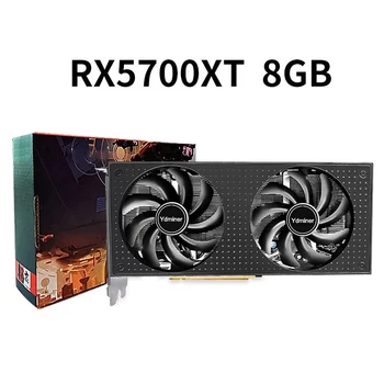 Ydminer RX5700XT 8GB Gaming Graphics Card de 256 GDDR6 PCI Express 4.0 X 16 GPU Radeon 7nm placa Video Suport CPU RX5700XT PC