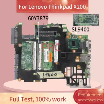 60Y3879 Laptop placa de baza Pentru Lenovo Thinkpad X200 SL9400 Notebook Placa de baza 07251-2 SLB66 SLB92 DDR4