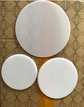 Lumina plafon disc alb acrilic plate12/15/18/20cm