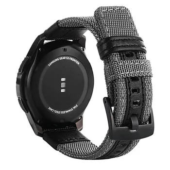 20mm 22mm Curea Nailon Pentru Huawei Watch 3 GT3/2 Pro Samsung Ceas 5/4/3 de Viteze S3 Bratara Bratara Pentru Amazfit GTR/Stratos Correa
