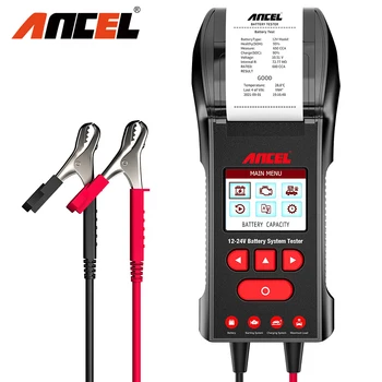 ANCEL BST600 12V/24V Baterie de Masina Tester 100-2000 CCA Încărcare a Bateriei Tester Auto Sistem Analyzer Tool pentru Camioane/Masini/Motociclete