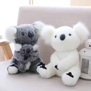 Kawaii Urșii Koala Jucării De Pluș Umplute Animale Papusa Mama De Copii Pentru Copii Pentru Fete Copii Ziua De Nastere, Cadouri De Casă Cameră Decor