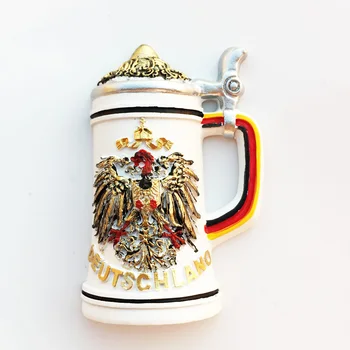 Germană creative trei-dimensional clasice Europene Bere Cupa turism comemorative decorative magnet de frigider