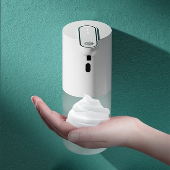 Dozator sapun Spuma Touchless Senzor Automat de Mână Mașină de Spălat de Tip USB-C de Încărcare Inteligent Infraroșu Dozator Sapun Lichid