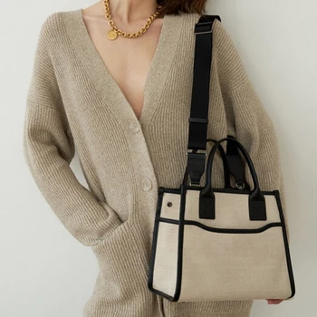 2021 sex feminin coreeană sac simplu unul-umăr geanta messenger geantă de mână de moda noua tote sac de panza de sex feminin sac de moda