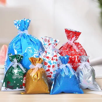 Craciun Cadouri Mos Craciun Cordon Candy Bag Titular Sac De Decoratiuni De Craciun Pentru Casa De Anul Nou Crăciun Cadouri Ambalare Saci