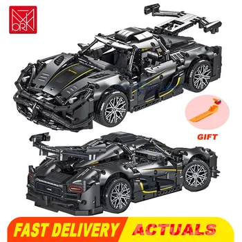 Compatibil cu Lego Mork Original Blocuri Viteza de Sport Masina de Curse Rapid Tehnică a Vehiculului MOC Cărămizi Set Cadouri Copii, Jucarii