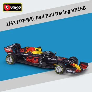 Bburago 1:43 Red Bull rb16b F1 racing simulation aliaj terminat macheta de jucarie vestapan Carul