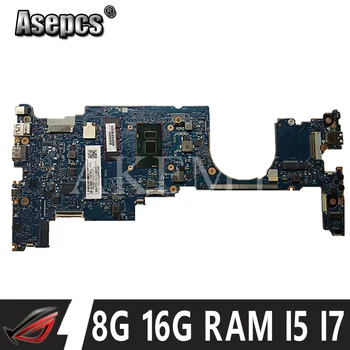 i5 i7 7 Gen CPU 8G 16G RAM Pentru HP EliteBook X360 1030 G2 Laptop placa de baza 6050A2848001-MB Placa de baza L11827-001 920054-001