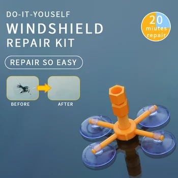 Quick Fix Parbriz Kit de Reparare de Automobile Masina instrument de Reparare de Sticlă Rășină Adeziv Pentru Fisura Parbriz Instrument de Reparații de Seturi