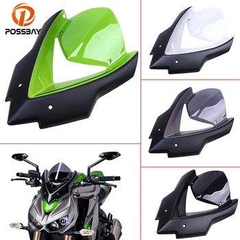 POSSBAY Pentru Kawasaki Z1000 z1000 15-16 2015 2016 Motocicleta Parbriz Deflector de Vânt Scuter Parbriz Double Bubble Protector