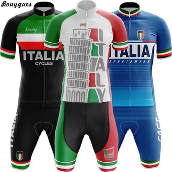 2022 ITALIA Ciclism Jersey Set de Vara Haine de Ciclism MTB Bicicleta Haine Uniformă Maillot Ropa Ciclismo Om Ciclism Biciclete Costum
