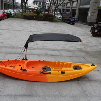 125x110x65cm Caiac Canoe Umbra Soare Naviga Baldachin Universal Nou Durabil Singur în aer liber rezistent la apa Anti-UV Caiac Barca Baldachin Piese