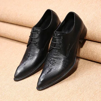 sapato sociale pantofi barbati din piele subliniat bocanc apartamente formale pantofi negri pantofi oxford pentru barbati de vara rochie de mireasa pantofi italiană