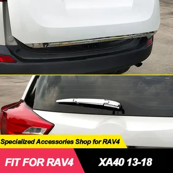 Pentru TOYOTA RAV4 XA40 RAV 4 13-18 Auto Hayon Benzi Decorative din Oțel Inoxidabil Exterior Piese Auto Accesorii Crom Styling