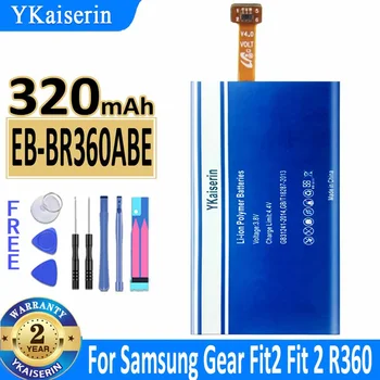 320mAh YKaiserin EB-BR360ABE/EB-BR365ABE Baterie Pentru Samsung Gear Fit2 Fit 2 R360 Fit2 Pro Fitness SM-R365 R365 Gear Ceas