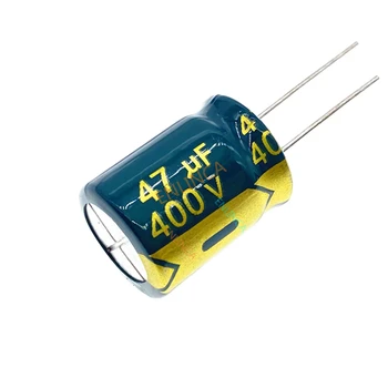 5PCS 400V 47UF 16*20mm 47UF 400V Înaltă Frecvență Low ESR Aluminiu Electrolitic Condensator