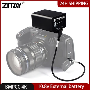 ZITAY aparat de Fotografiat Extern Baterie pentru Canon EOS R5 BMD BMPCC 4K, 6K Baterie LP-E6N BU05 Cablu de Alimentare