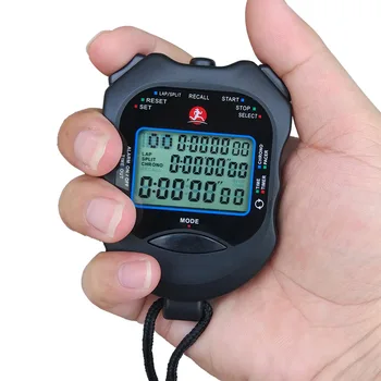 120-canal Cronometru Electric Timer Ceas Sport Electronic de Numărătoare inversă Metronom Ceas cu Alarmă, Calendar