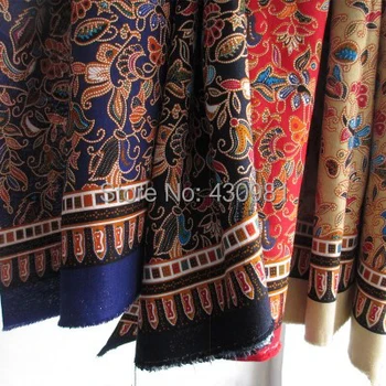 100cm*145cm Islamic cusut tesatura de imprimare etnică lenjerie de pat din bumbac material de rochie de ambarcațiuni tecido