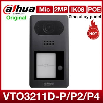 Dahua interfon VTO3211D-P/P2/P4-S2 2MP HD Videoclip sonerie Telefon APP de la Distanță interfon Microfon IP 1/2/4-buton Villa aer liber Stație de