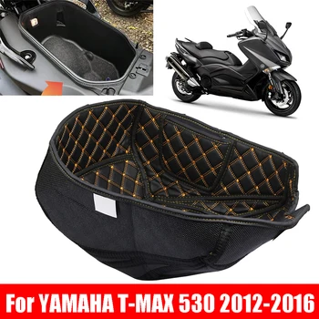 Motocicleta din Spate, Portbagaj Cargo Liner Protector din Piele Scaun Găleată Pad Pentru YAMAHA T-MAX530 TMAX530 T-MAX TMAX 530 2012-2016 2015