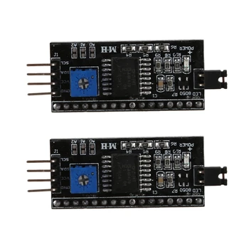 HFES 2X IIC I2C TWI SPI Interface Board Modul PCF8574T Pentru Arduino LCD 1602 2004 LED