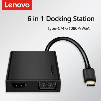 6 în 1 Tip C HUB Stație de Andocare USB-C la HDMI compatibil cu Kit Adaptor Pentru Samsung HUAWEI Dex Pad Station usb dock Adaptor de Alimentare