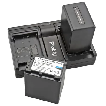 2 buc NP-FV100 NP-FV100 Baterie + Dual Incarcator Pentru Sony DCR-SR15 SR21 SR68 SR88 SX15 SX21 SX44 SX45 SX63 SX65 SX83 SX85 HDR-CX105