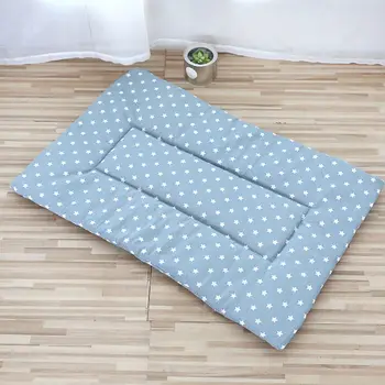Pet patru sezoane universal mat câine mat mici și mijlocii câine și pisică mat rezistent la uzura lenjerie de pat din bumbac cuib mat desene animate