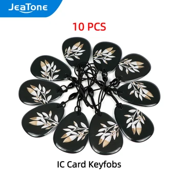 JeaTone 13.5 MHz RFIC/125KHz RFID Card Inteligent Keyfobs pentru Acasă Apartament de Control Acces Sistem Video Interfon