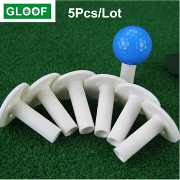 5Pcs Plastic Golf Tees Sport Minge Teuri Suport Durabil Golf Mat Instruire Practică Accesorii 8 Dimensiuni