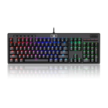 Redragon K579 Tastatură Mecanică de Gaming cu Fir RGB cu iluminare din spate 104 Taste Mecanice Jucătorii de la Tastatură Taste Macro pentru Calculator PC, Laptop