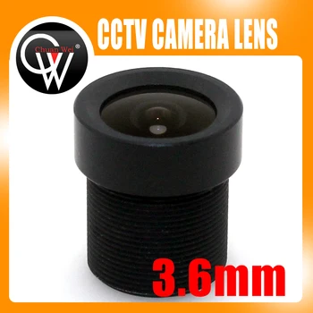 Noua Lentila 3.6 mm 88Degree M12 CCTV Monofocale Iris Fix Bord Mount Lens MTV Obiectiv Pentru CCTV aparat de FOTOGRAFIAT