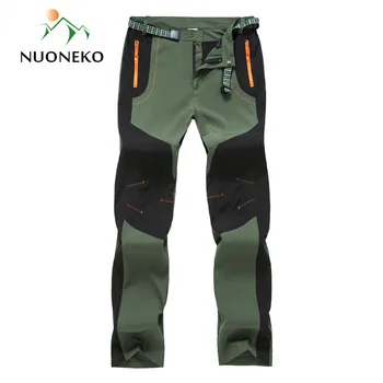 Nuoneko Nouă Bărbați Femei Drumeții Subțire Pantaloni de Primăvară de Toamnă în aer liber Pantaloni Softshell rezistentă la Vânt pentru Camping Drumetii Alpinism PN22
