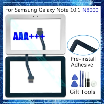 10.1 inch N8000 Digitizer Pentru Samsung Galaxy Note 10.1 N8000 Ecran Tactil LCD de Exterior de Afișare Fata Panou Tactil de Sticlă de Înlocuire