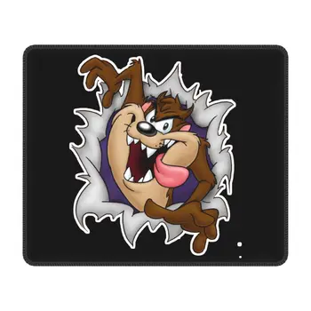 Taz benzi Desenate Mouse Pad Anti-Alunecare de Cauciuc Mousepad cu Durabil Marginile Cusute pentru Gamer de PC Diavol Tasmanian Sălbatic Și Nebun Mouse-ul Mat