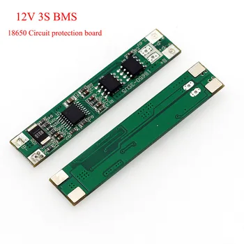 3S 12V 18650 baterie litiu circuit de protecție bord BMS 2MOS 10A curent de descărcare de gestiune DIY 10.8 V 11.1 V 12.6 V acumulator
