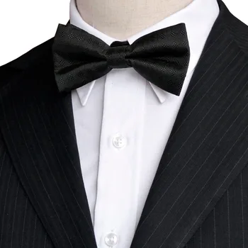 Solid Negru Bleumarin Gri Gri-Alb Rosu Tuxedo Mens Bow Tie Pre-legat 100% Matase Reglabil Pentru Bărbați Livrare Gratuita en-Gros