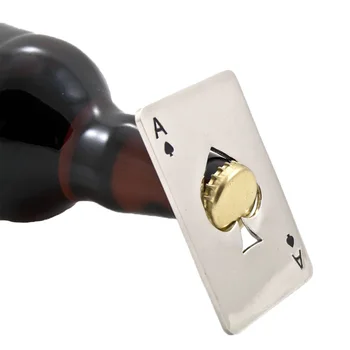 Noul Metalice Din Oțel Inoxidabil Joc De Poker Impermeabil Blackjack Joc De Aruncare Durabil Argint Card Poker Deschizator