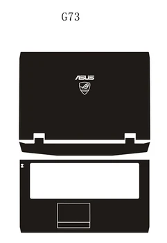 KH Laptop fibra de Carbon, Piele Autocolant Piele Capac Protector pentru ASUS G46E G55 G55VW G550 G58 G551VW GL551V G73 G73JW/JH G73SW
