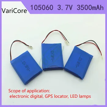 105060 3500mAh 3.7 v Moale Pachet Baterie de Litiu, Localizare GPS, LED Lampă de Căldură, Mănuși, Dispozitiv Bluetooth