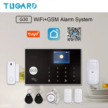 TUGARD G30 Tuya WiFi GSM Home Sistem de Alarma de Securitate Wireless 433MHz Alarmă Antifurt Kit Funcționează Cu Alexa Google APP Control de la Distanță