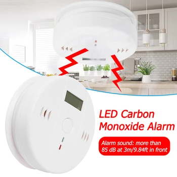 LED Indicator de Alarmă de Monoxid de Carbon Ușor de Instalare Detector de Fum Defect Auto de Inspecție Monoxid Detector de Fum pentru Uz casnic