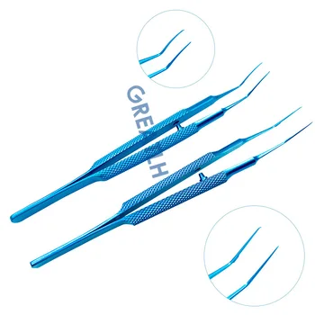 10.5 cm Capsulorhexis Forceps Titan Oftalmic Forceps Ochi Instrument Chirurgical